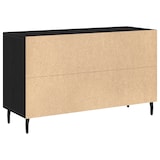 thumbnail of vidaXL Sideboard Schwarz Eiche 100x36x60 cm Holzwerkstoff