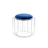 thumbnail of Kayoom Beistelltisch / Pouf Comfortable 110 Dunkelblau / Silber