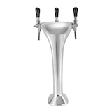 thumbnail of BieTal® Classic Cobra Schanksäule Zapfsäule 3-leitig 7mm verchromt & Schankhähne