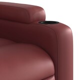thumbnail of vidaXL Massagesessel Weinrot Kunstleder