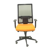 thumbnail of Horna Silla  y  Respaldo alto de malla transpirable con cabecero y asiento tapizado en tejido BALI color naranja