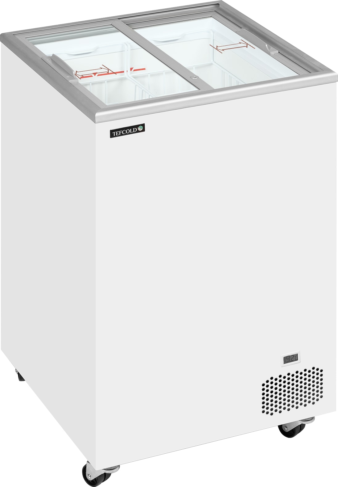 TEFCOLD Eiscrem-Gefriertruhen IC101SC 108l Weiß