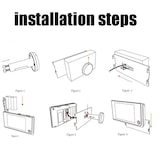 thumbnail of Interphone Vidéo Sans Fil 2MP Écran 3.5 Pouces Angle Large 120° Pour Maison YONIS