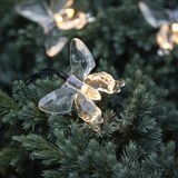 thumbnail of LED Solar Lichterkette Schmetterlinge Garten Balkon Beleuchtung 2,8m