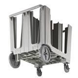 thumbnail of Cambro verstelbare bordenwagen met 6 tussenschotten