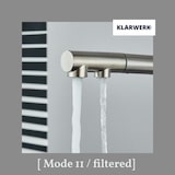 thumbnail of Félix | Grifo extensible de 3 vías premium chromado| Grifo gastro de osmosis de acero inoxidable para cocina - 360 grados | Filtrar 3 conexiones