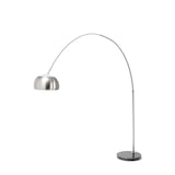 thumbnail of Oreste Luchetta Lampada da terra BOW in metallo satinato H.220 x L.190 cm