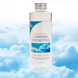 thumbnail of Confezione risparmio lampada catalitica Blue Diamonds + Fragranza Cotton Clean (200ml) + Detergente neutro (200ml) + Stoppino di ricarica