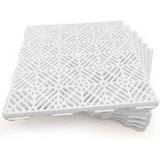 thumbnail of Confezione da 100 Piastrelle Ventilate Antiumidità 30x30x1,5cm - Bianco - Speciale per l'ospitalità: celle frigorifere, bar, zone umide