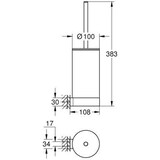 thumbnail of Grohe Toilettenbürstengarnitur SELECTION