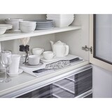 thumbnail of Yamazaki Home Tischset Aufbewahrung für Platzdeken Platzsets weiß modern magnetisch für Sets bis 50cm Tower 04886