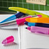 thumbnail of Stylo roller EASYoriginal GAUCHER, pointe M, encre bleue, coloris rose clair/rose foncé