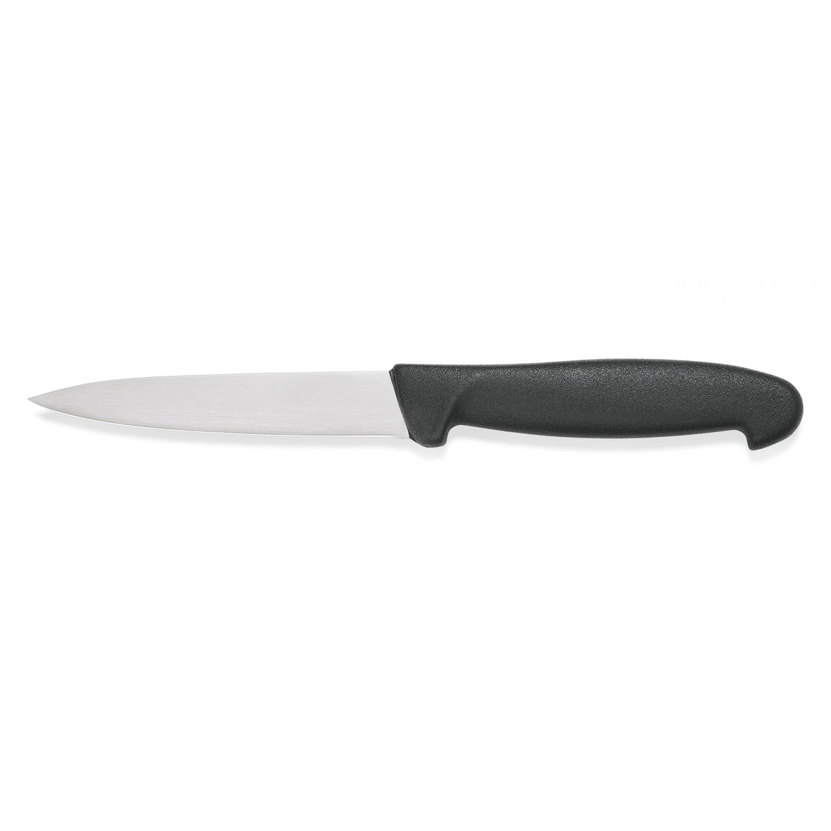 Couteau universel 10 cm manche noir inox HACCP - Was Germany