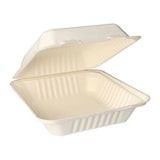 thumbnail of 125 Menüboxen, Zuckerrohr `pure` ungeteilt 7,7 cm x 20 cm x 22 cm weiss