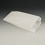 thumbnail of PAPSTAR 1000 Papierfaltenbeutel, Cellulose, gefädelt 28 cm x 13 cm x 7 cm weiss Füllinhalt 1,5 kg