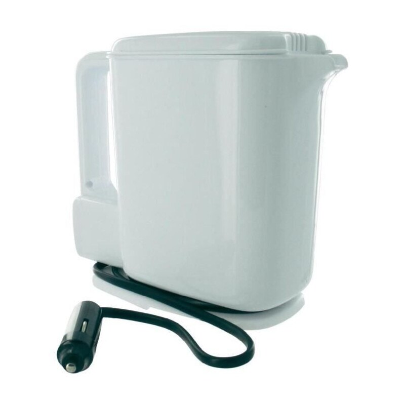 Bouilloire Electrique 12v 1 Litre 170w Blanc Et Bleu