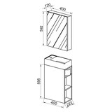 thumbnail of VCM  Lumia  H. 129 x B. 40 x T. 22 cm