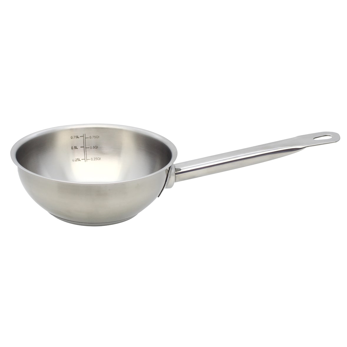 ELO Sauteuse Profi Cuisine 24 cm, 2,5 L, Edelstahl, induktionsgeeignet, backofenfest