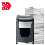 thumbnail of Destructora Rexel Momentum Extra XP418+, negro/plata