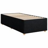thumbnail of vidaXL Boxspringbett mit Matratze Schwarz 80x200 cm Stoff