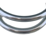 thumbnail of Tubo flessibile per doccia argento liscio in pvc, lungo 150 cm