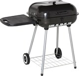 thumbnail of Outsunny Barbacoa de Carbón BBQ Multifuncional Parrillas Asador con Estantes y Ruedas