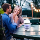 thumbnail of Genius Moskitokiller Insektenvernichter & LED Lampe mit Akku, weiß 3-tgl.