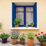 thumbnail of Relaxdays Gießkanne Zimmerpflanzen, 2er Set, 1 l, Kunststoff, Edelstahl, Blumengießkanne für Zimmerpflanzen, grau/grün