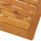 thumbnail of Mesa plegable de jardín de madera maciza de acacia 70x70x75 cm