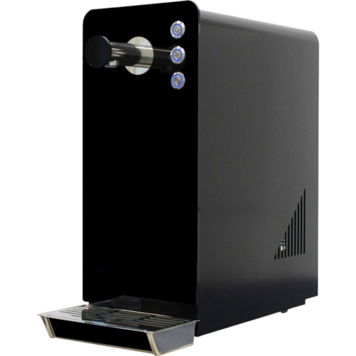 Tafelwassergerät Wasserzapfanlage Trinkwasser Sprudelwasser BieTal® BT-15 schwarz