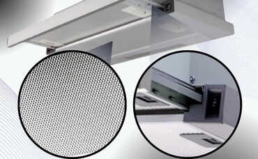 PKM Dunstabzugshaube KHU-60EB, 60 Cm, Ausziehbar Mit Edelstahlblende & LED Licht
