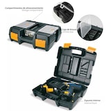 thumbnail of ArtPlast - Valigia portautensili elettrici in polipropilene L400xP340xH133 mm con 2 organizer sul coperchio e interno in schiuma