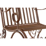 thumbnail of Lot de 2 Fauteuils à bascule d'extérieur Smilla en fer forgé Marron