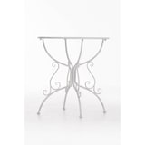 thumbnail of Mesa de jardim Amanda, Ø 70 cm branco antigo.