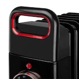 thumbnail of Radiador a óleo Orbegozo RUN 1500, 7 elementos, termóstato regulável, 3 potências de aquecimento, pega de transporte, 1500 W