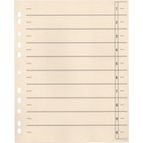 thumbnail of Neutralware 121009220 Trennblätter 24x30cm 190g 11f gel ch 100St