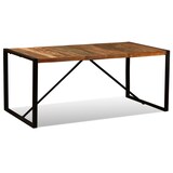 thumbnail of vidaXL Eetkamertafel massief oud hout 180 cm