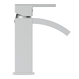 thumbnail of Schütte Waschtischarmatur, Wasserhahn mit Schwallauslauf CASCATA, geräuscharm, Chrom