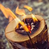 thumbnail of Wilk Schwedenfeuer, Kiefer massiv, naturbelassen, 100% FSC zertifiziert, seitlich anzündbar