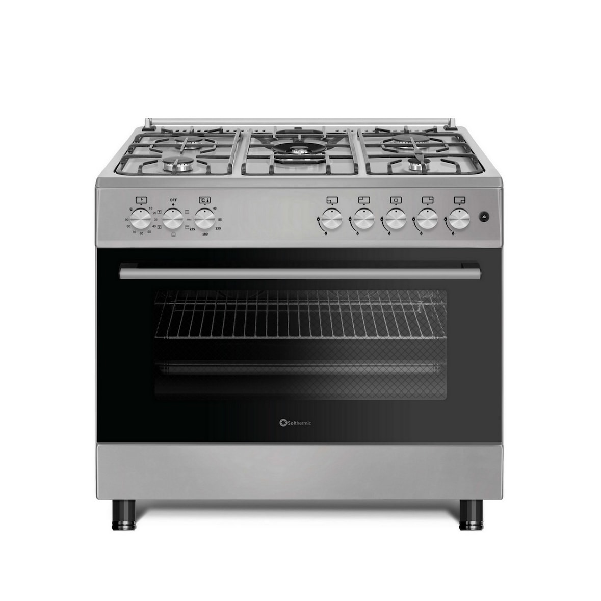 Solthermic Cocina F9l50e5i Inox Panoramica Horno Electrico