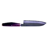 thumbnail of Zwilling MIYABI Santoku Kochmesser, Stahl, 180 mm, silber / braun, 34074-181-0