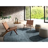 thumbnail of Angel Cerdá  Hocker gepolstert in grauem Stoff 5074C