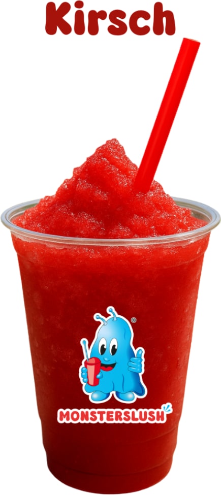 MonsterSlush Kirsch Slush Eis Sirup Zuckerfrei 5 l Kanister
