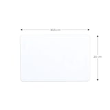thumbnail of ALLboards Selbstklebende Folie, Magnetauflage, Magnetisch, Trocken abwischbar 30,5×20 cm Weiß + Zubehör