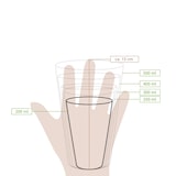 thumbnail of greenbox - Copo PLA transparente 200 ml / 8 oz, Ø 71 mm, 3000 Un..