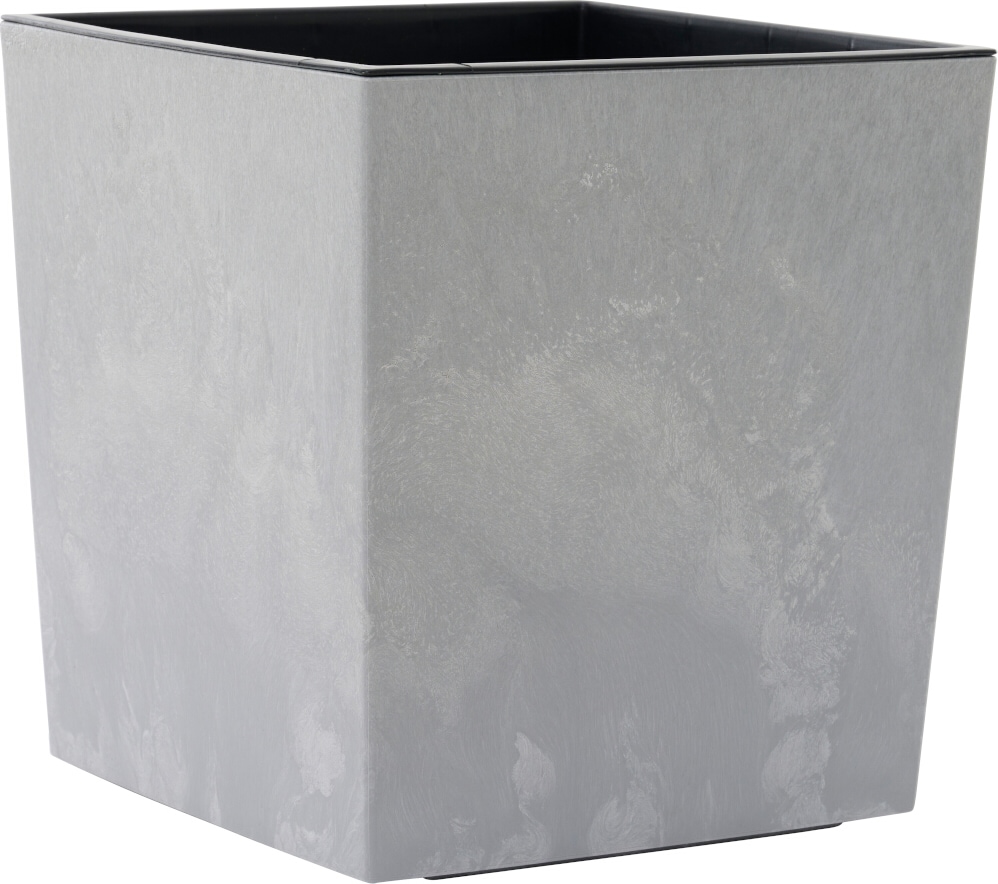 Siena Garden Pflanzgefäße NIZZA STONE grau Betonoptik, 25 x 26 cm