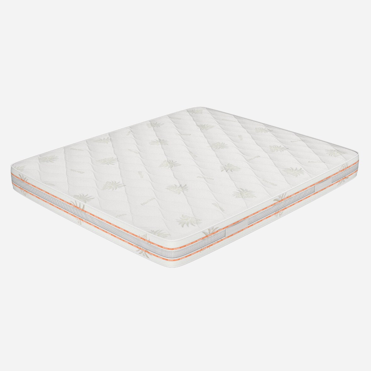 Colchon matrimonial 170x200 cm altura 25 cm, Espuma Viscoelastica - Revestimiento en aloe Vera | Top H25