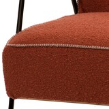 thumbnail of Fauteuil Huggy uni orange -  Autre Tissu Amadeus 60x76 cm