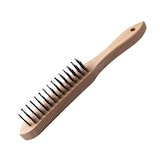 thumbnail of FM Professional 28 cm barbecueborstel van hout en staal