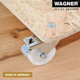 thumbnail of WAGNER Transporthilfe OSB BIG 25 mm - 59 x 49 x 12 cm, Rollen Ø 100 mm, Feststeller, Tragkraft 400 kg - 20161701